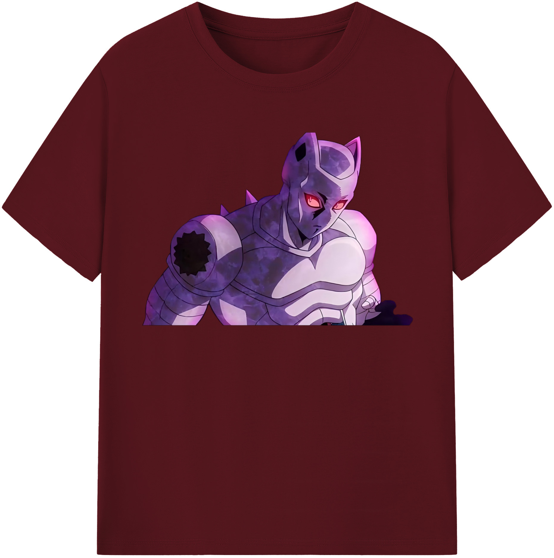 （画像用） ジョジョの奇妙な冒険 きら よしかげ JoJo's Bizarre Adventure Kira Yoshikage 綿100％半袖Tシャツ（フロントプリント）